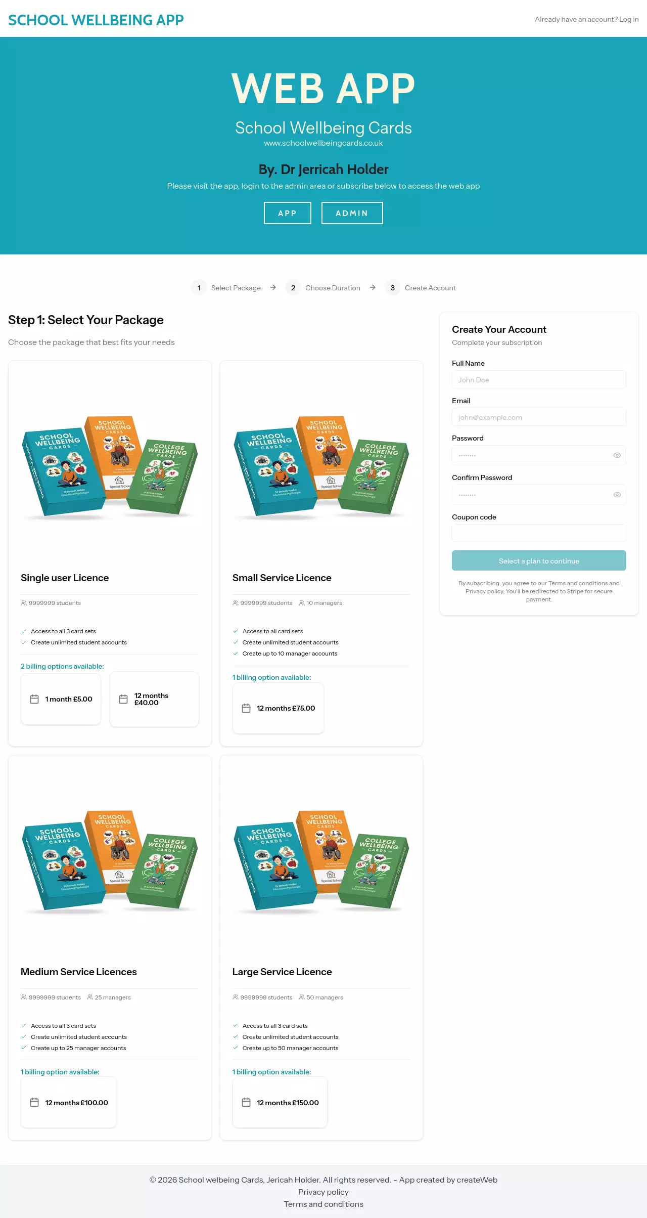 School Wellbeing Cards App - image 2